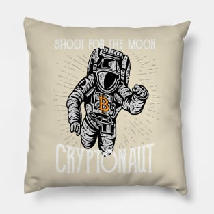 Bitcoin Cryptonaut Pillow