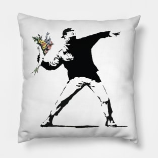 Flower thrower Pillow