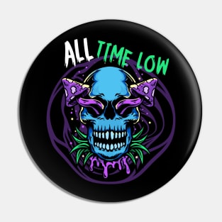 all time low psychedelic Pin