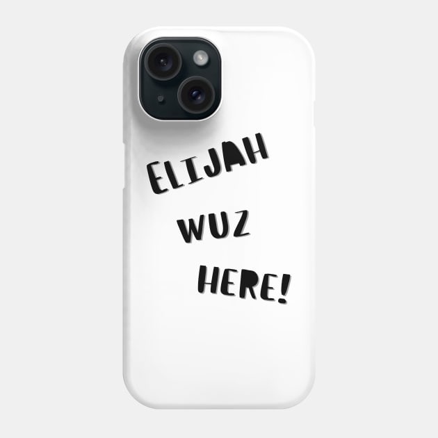 Elijah Phone Case by baseCompass