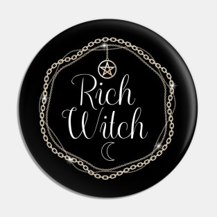 Rich Witch Pin