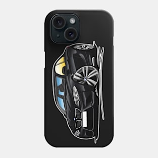 BMW M2 (F87) Black Caricature Car Art Phone Case