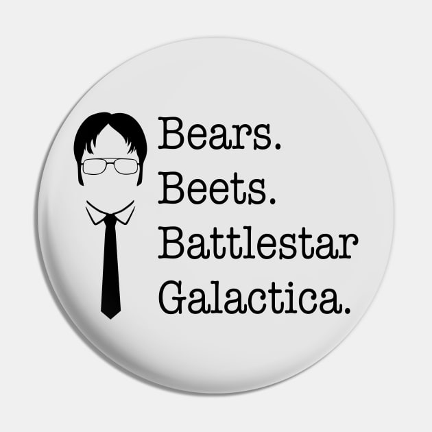 Bears. Beets. Battlestar Galactica. Pin by BearWoodTreasures