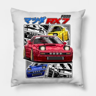 JDM Legend Mazda RX7 Pillow