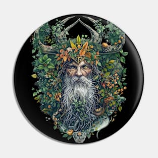 Wiccan pagan god Pin