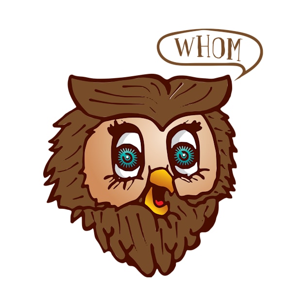 OWL WHOM' Teacher Owl by ourwackyhome