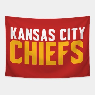 Kansas City Chiefs small logo Tapestry