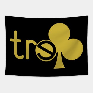 gold tre club Tapestry