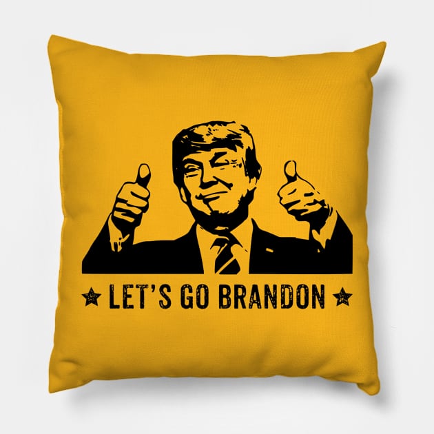 lgbfjb community let's go brandon Pillow by luikwiatkowska