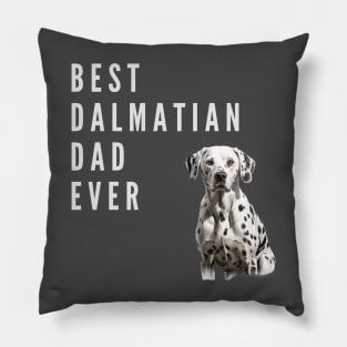 Best Dalmatian Dad Pillow