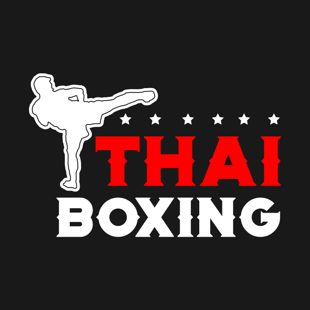 Thai boxing for muay thai fighter by Shirtttee