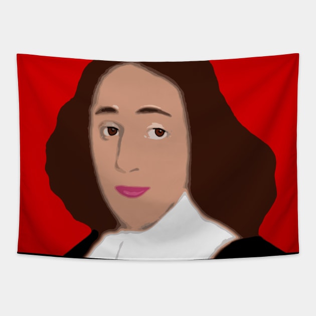 Baruch Spinoza Tapestry by oryan80