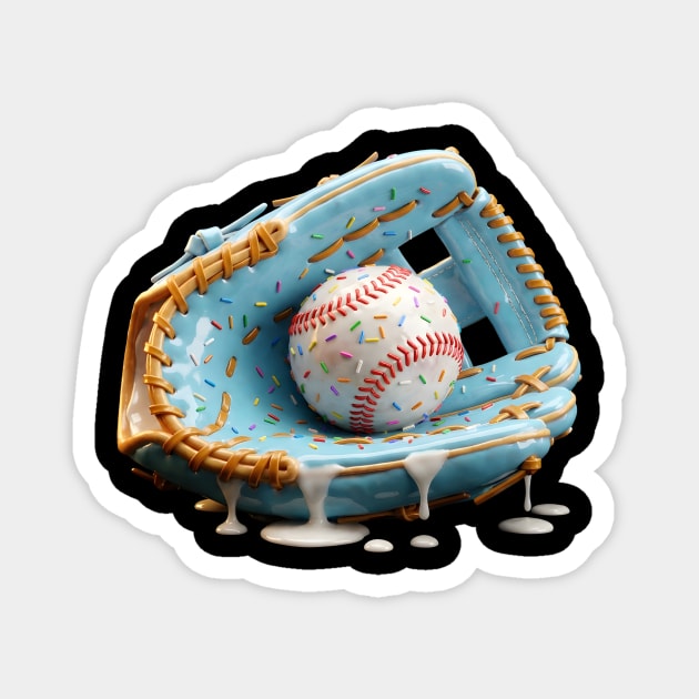 Baseball Lovers Sweet Sport Magnet by ArtistTee ⭐⭐⭐⭐⭐