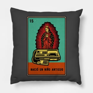 Vintage Video Game Console Loteria Pillow