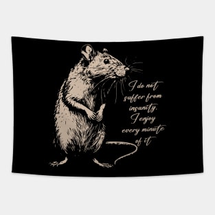 Majestic Rodents Full Rat T-Shirts for Royal Fashion Statements Tapestry