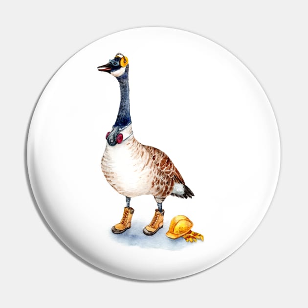 Safety Goose Pin by Goosi