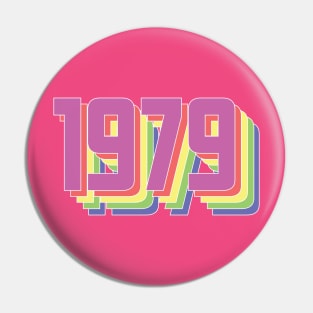 1979 Retro Design Pin