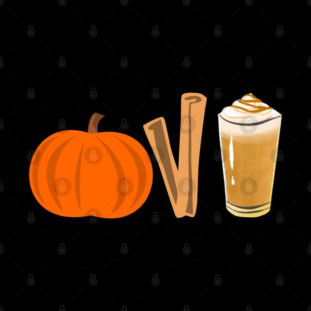 Halloween Pumpkin Spice Latte by Famished Feline