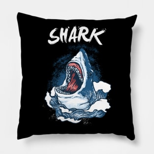 Shark Open Mouth Pillow