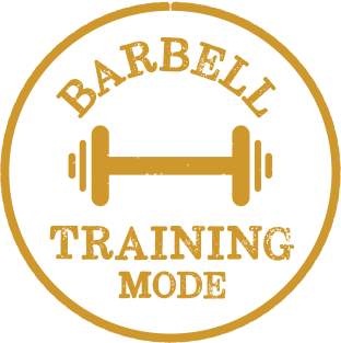 Barbell Training Mode Retro Workout Magnet