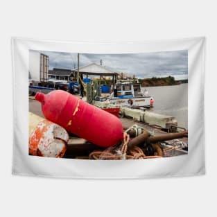 Covehead Harbour Fishing Boat, PEI Tapestry