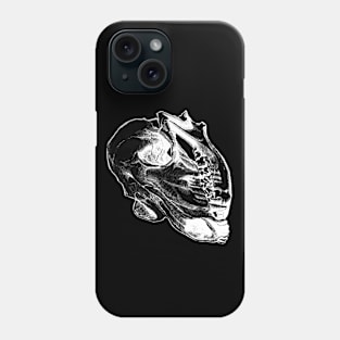 The skull without background (2-nd version) Phone Case