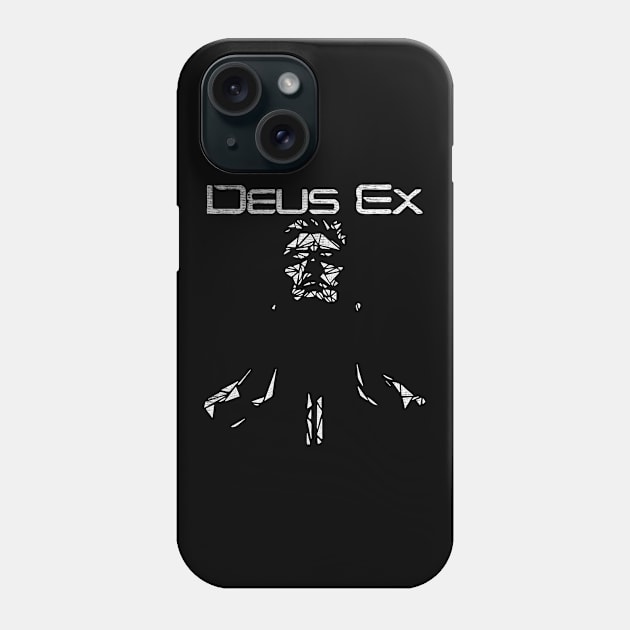 Deus ex adam jensen Phone Case by GoatKlan