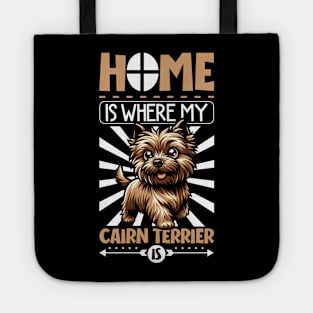 Home is with my Cairn Terrier Tote