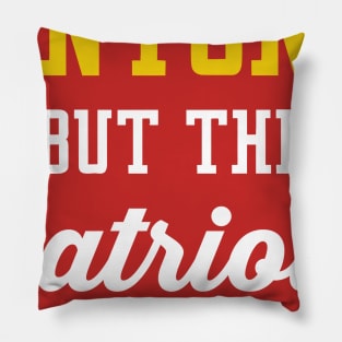 Anyone But The Patriots - Kansas City T-Shirt Pillow