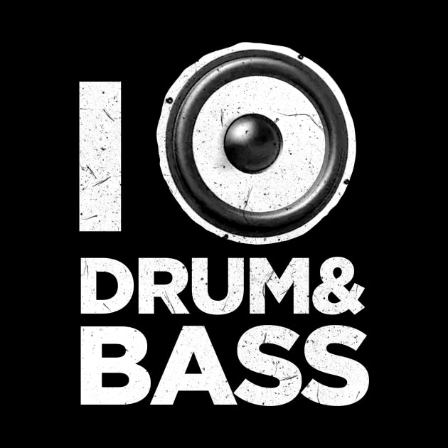 I love Drum and Bass music by GriffGraphics