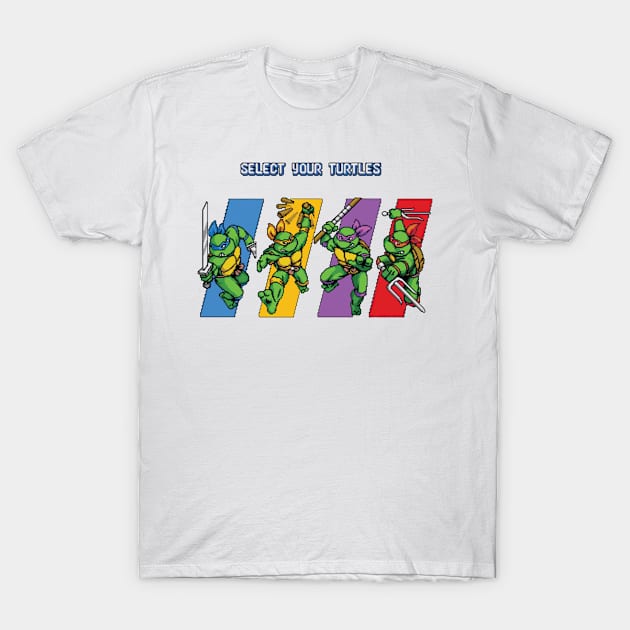 Tmnt Turtles In Time Characters Teenage Mutant Ninja Turtles Shirt