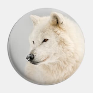 Arctic Wolf Pin