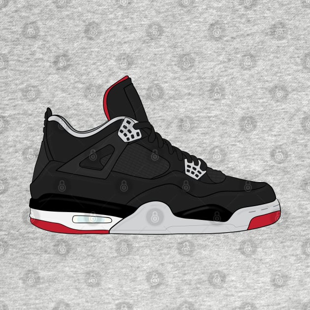 Air Jordan IV (4) - Bred