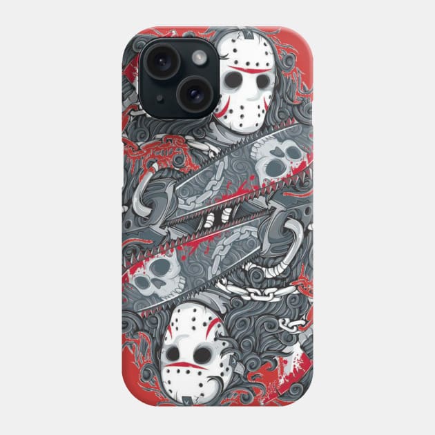 Horror Mashup Phone Case by PattisonAvePhanatics