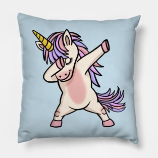 Dabbing Unicorn Cute Unicorns Lover Gift Pillow