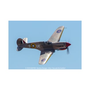 P-40E Kittyhawk RAF with Shark-Mouth T-Shirt