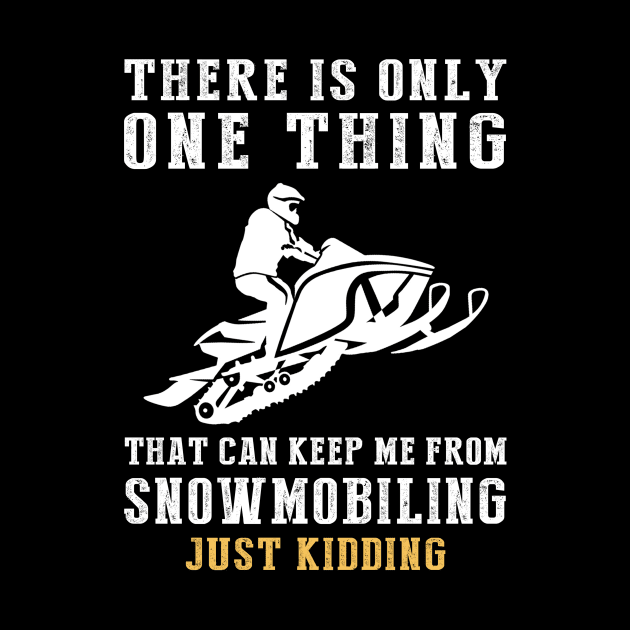 Snowmobile Adventures and Comic Twists - Ride into Laughter! by MKGift