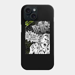 DedsecGrnWall2 Phone Case