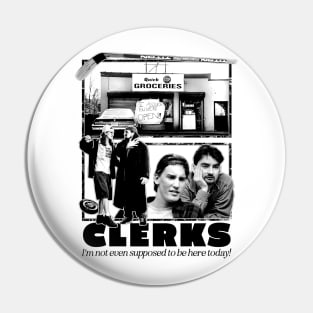 Clerks  / 1990s Fan Design Pin