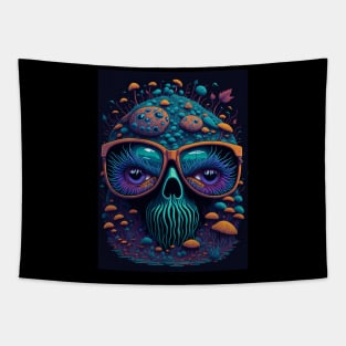 Techno Psy Shirt - Psychedelic Organism - Catsondrugs.com - #psychedelic #psychedelicart #trippy #psytrance #art #psy #trippyart #music #trance #rave #love #psychedelictrance #psyart #digitalart #psytranceworld #trancefamily Tapestry