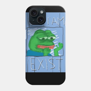 sad pepe meme Phone Case