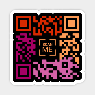 Lesbian QR Pride Magnet