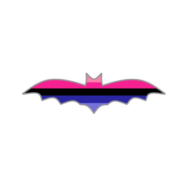 Omnisexual/Omniromantic Pride Flag: Halloween Bat by DisneyFanatic23