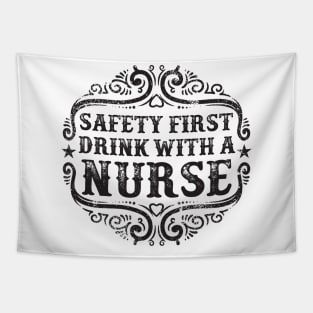 Drink With a Nurse Tapestry