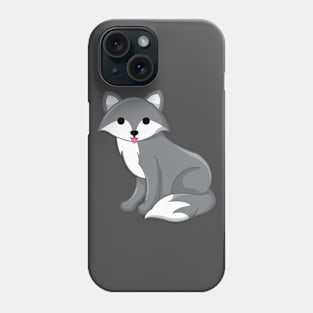 Adorable Fox Cute Silver Nature Animal Phone Case