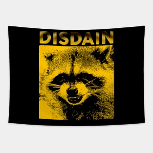 Disdain Raccoon Tapestry