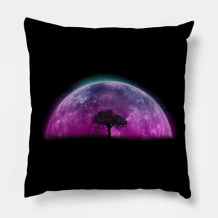 Tree in Space Pillow