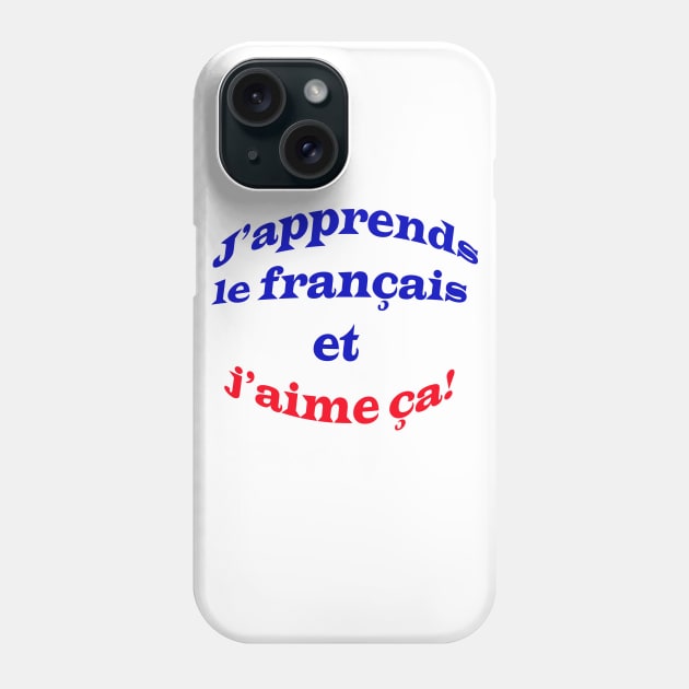 i love french Phone Case by rickylabellevie