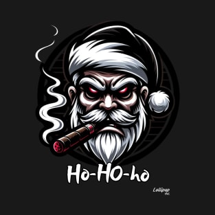 Smoke 'n' Chill Santar - A Xmas December T-Shirt