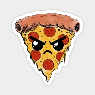 Grumpy Pizza Magnet